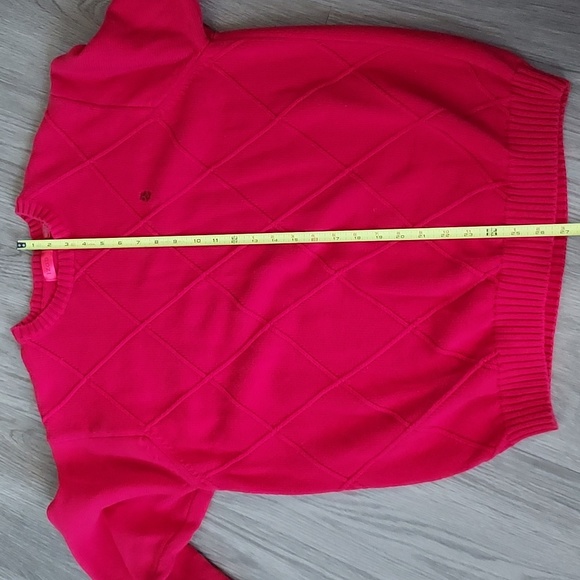 Izod mens long sleeve sweater red large - Picture 13 of 13